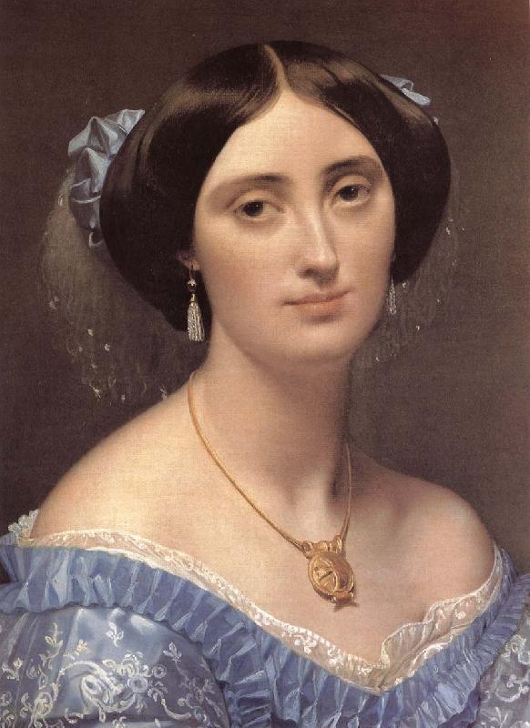 Jean-Auguste Dominique Ingres Study of Princess in detail